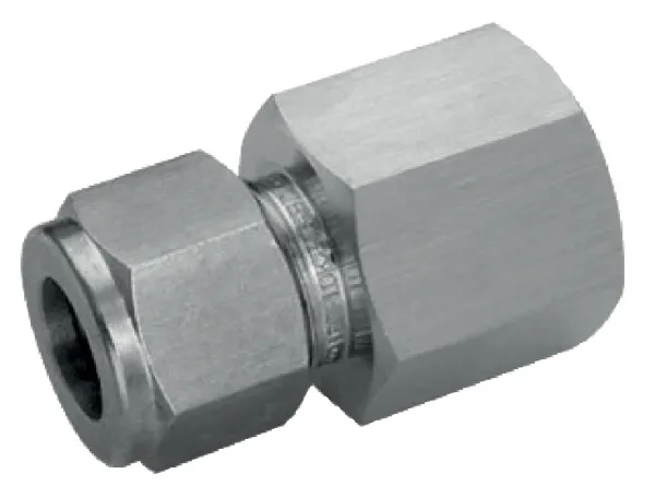 Aufschraubverschraubung Edelstahl gerade SS-600-7-4 3/8" SW x 1/4" NPT IG